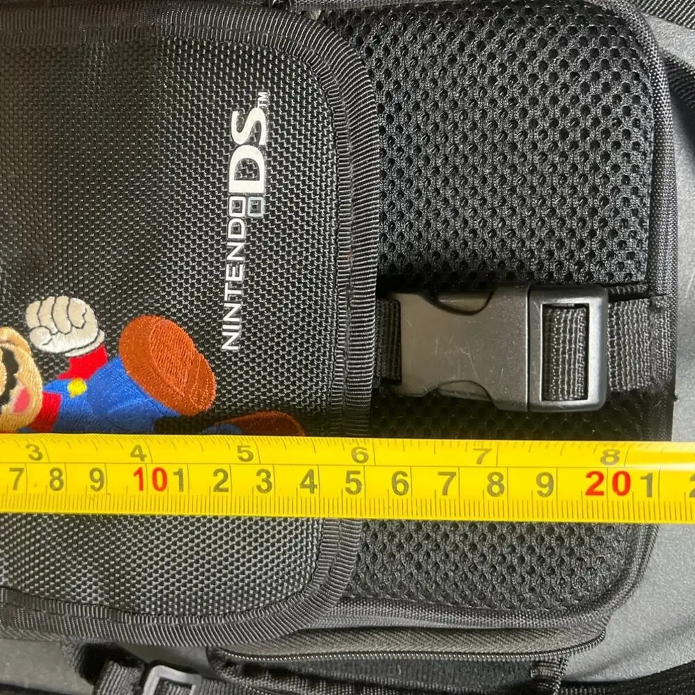 Nintendo DS Black Authentic SuperMario Bros Travel Bag